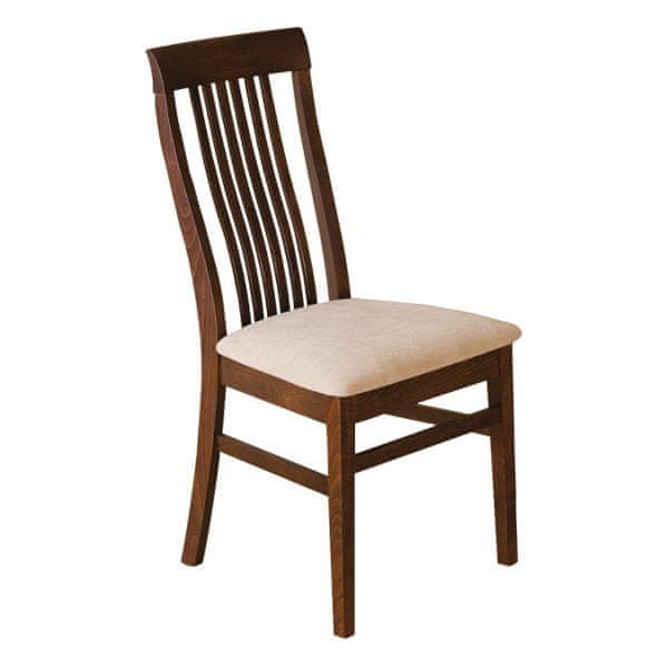 eoshop Čalúnená jedálenské stoličky KT179, buk (Farba dreva: Rustikal, Poťah: Toptextil)